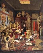 ZOFFANY  Johann Charles Towneley in his Sculpture Gallery France oil painting reproduction